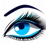 blue eyeshadow image